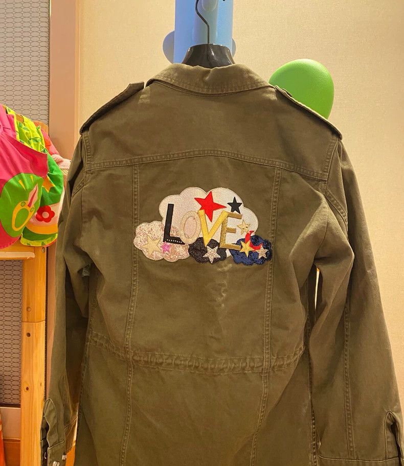 Saint Laurent Paris Saint Laurent Green Military Jacket Size US XS / EU 42 / 0 - 2 Thumbnail