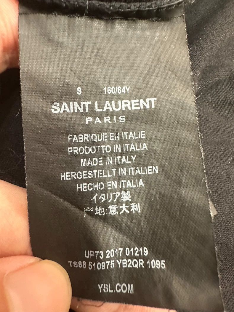 Saint Laurent Paris Saint Laurent 18ss Palm Tree Short Sleeve T-shirt Size US S / EU 44-46 / 1 - 4 Thumbnail