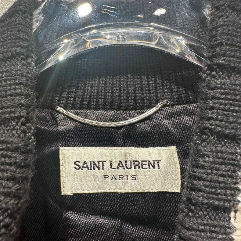 Saint Laurent Paris Saint Laurent SLP Embroidered Baseball Jacket Size US XL / EU 56 / 4 - 3 Thumbnail