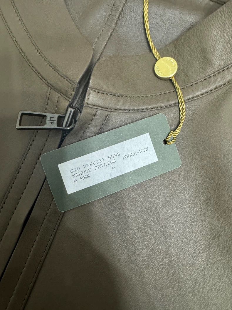 Loro Piana Loro Piana Leather Jacket L Size Size US L / EU 52-54 / 3 - 2 Thumbnail