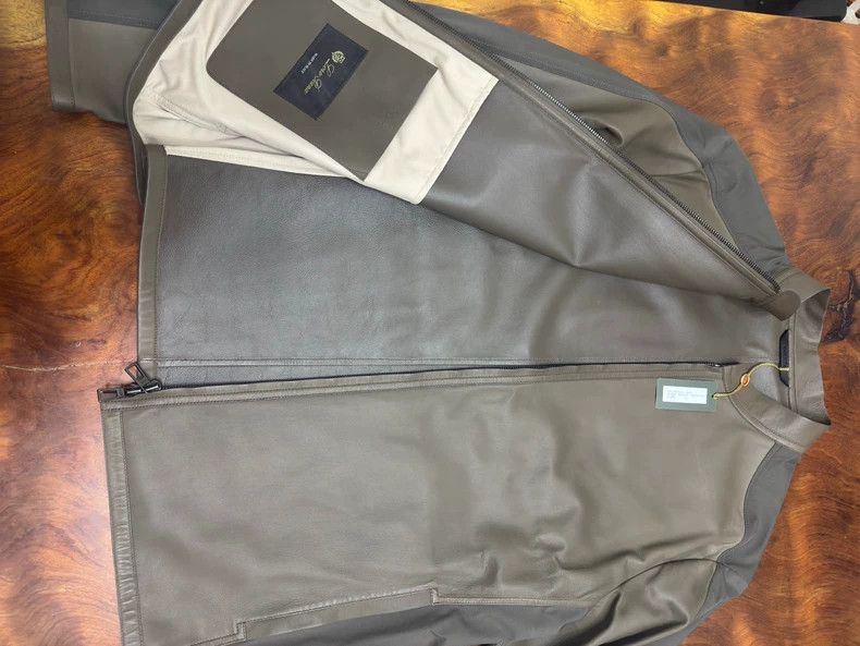 Loro Piana Loro Piana Leather Jacket L Size Size US L / EU 52-54 / 3 - 3 Thumbnail