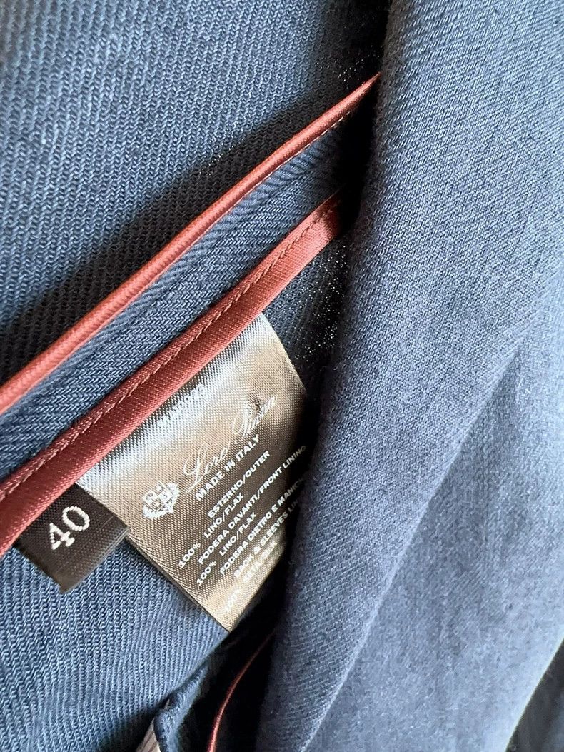 Loro Piana Loro Piana Linen Blazer Jacket Size US M / EU 48-50 / 2 - 4 Thumbnail