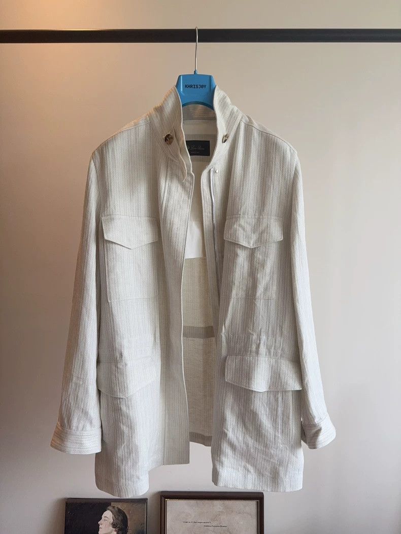 Loro Piana Loro Piana Linen Traveler Jacket Size US L / EU 52-54 / 3 - 3 Thumbnail