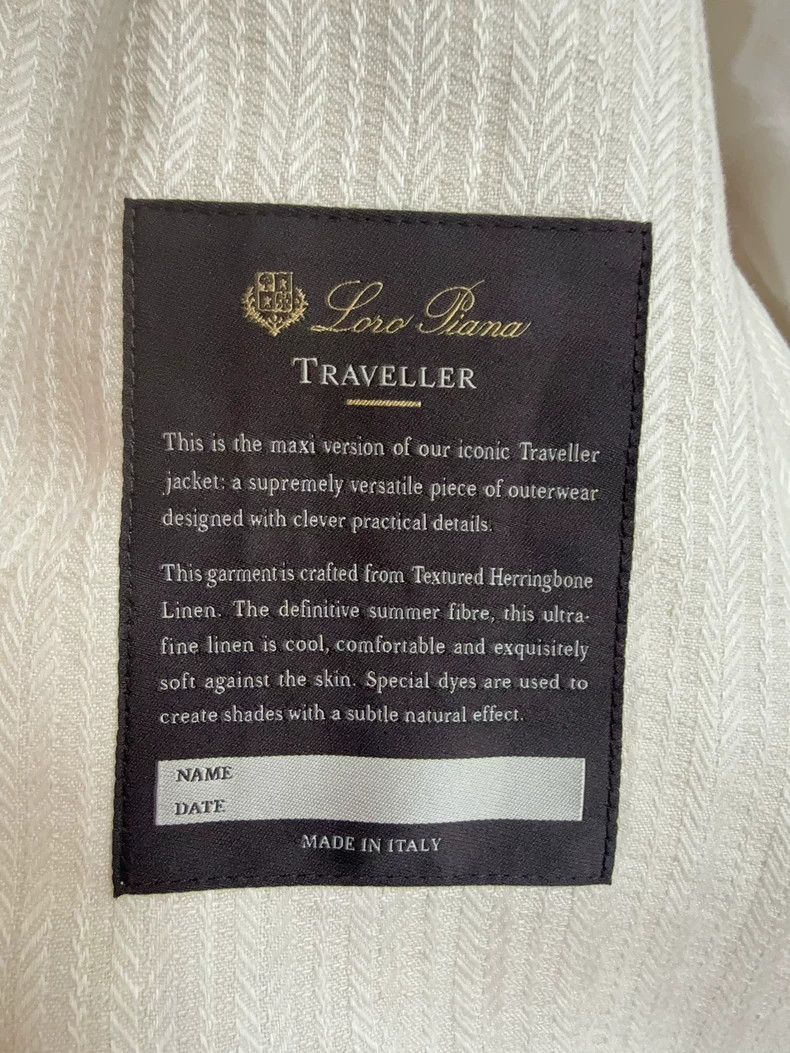 Loro Piana Loro Piana Linen Traveler Jacket Size US L / EU 52-54 / 3 - 8 Thumbnail