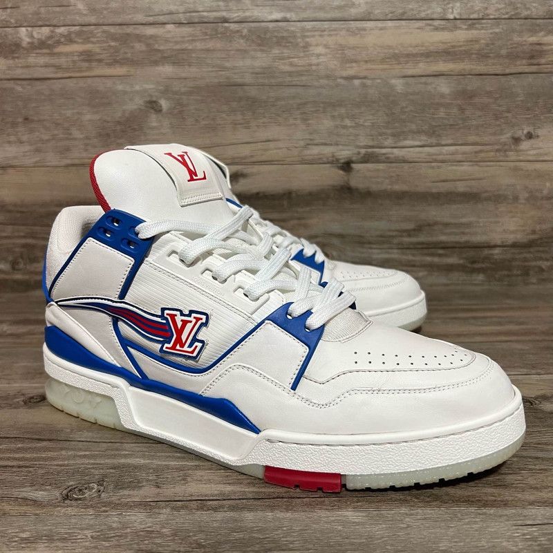 Louis Vuitton Louis Vuitton Tricolor Fashion Sneakers for Men 0079 Size US 10 / EU 43 - 10 Thumbnail