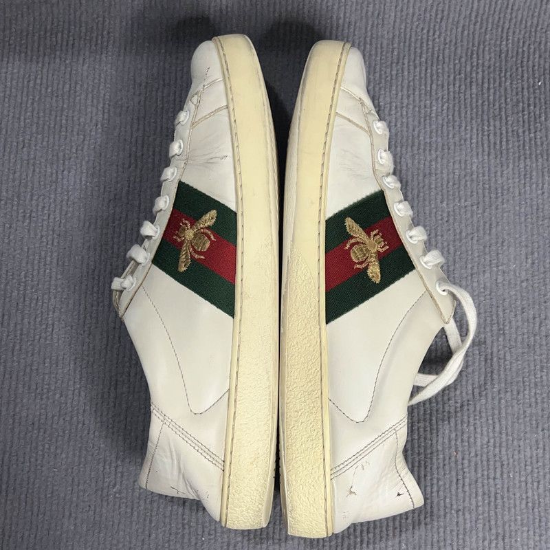 Gucci Gucci Ace Low Top Fashion Sneakers for Men 0079 Size US 10.5 / EU 43-44 - 8 Thumbnail
