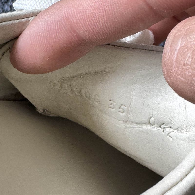Gucci Gucci Ace Leather Bee Low-Top Sneakers 0079 Size US 5.5 / EU 38 - 5 Thumbnail