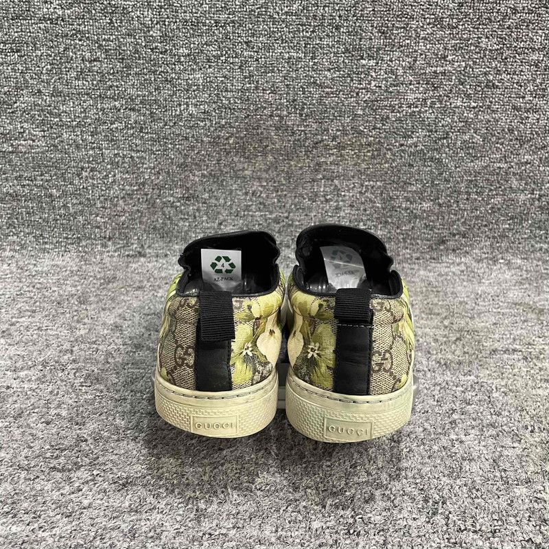 Gucci Gucci Green GG Slip-On Fashion Sneakers 0079 Size US 8.5 / EU 41-42 - 3 Thumbnail