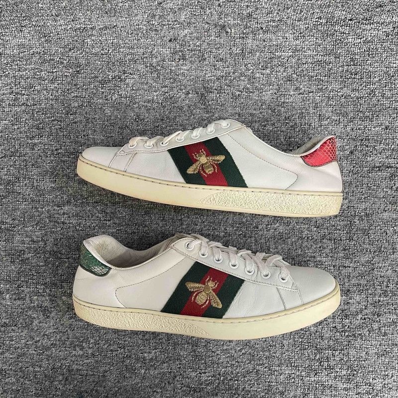 Gucci Gucci Ace Leather Sneakers for Men 0079 Size US 7.5 / EU 40-41 - 9 Thumbnail