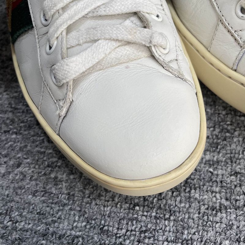 Gucci Gucci Ace Leather Sneakers for Men 0079 Size US 7.5 / EU 40-41 - 6 Thumbnail