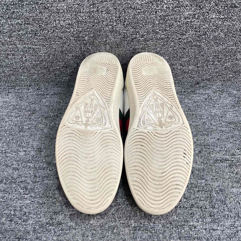 Gucci Gucci Ace Leather Sneakers for Men 0079 Size US 7.5 / EU 40-41 - 4 Thumbnail