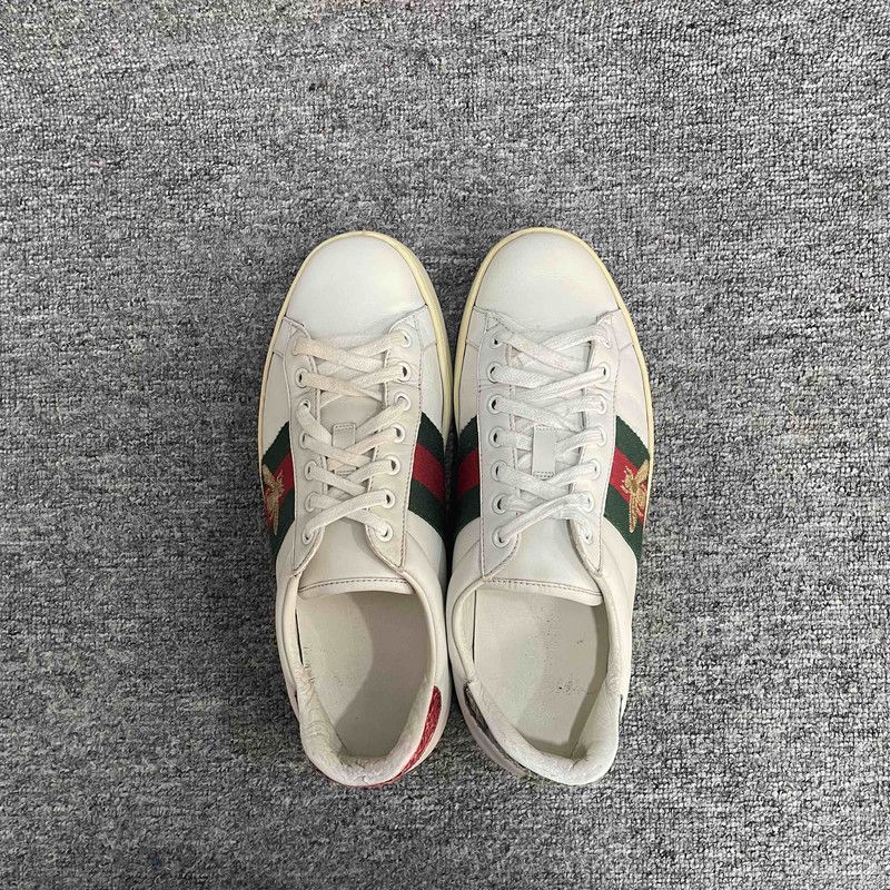 Gucci Gucci Ace Leather Sneakers for Men 0079 Size US 7.5 / EU 40-41 - 11 Thumbnail