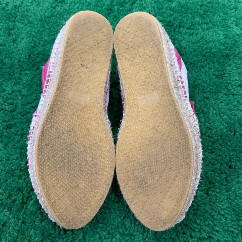 Gucci Gucci White and Red Casual Flat Shoes 0079 Size US 6.5 / EU 39-40 - 8 Thumbnail