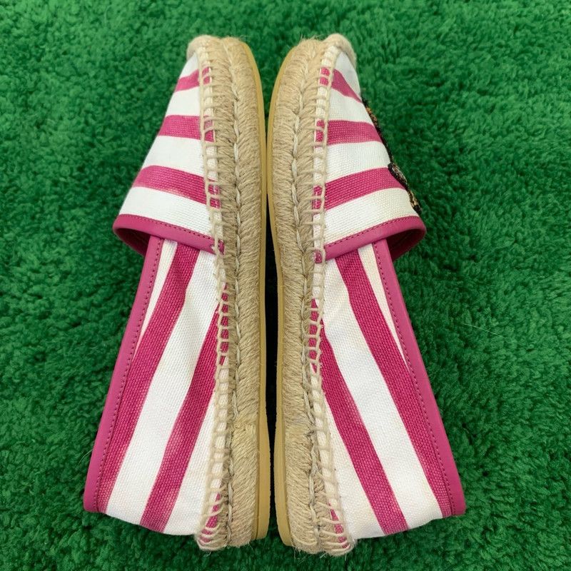 Gucci Gucci White and Red Casual Flat Shoes 0079 Size US 6.5 / EU 39-40 - 6 Thumbnail