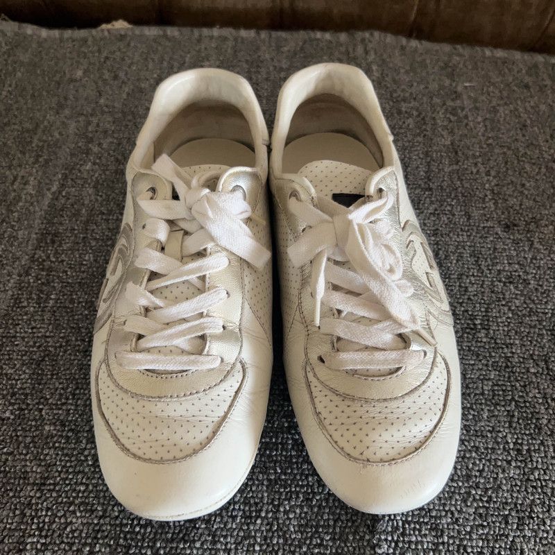 Gucci Gucci Fashion Leather Sneakers for Men 0079 Size US 5.5 / EU 38 - 2 Thumbnail