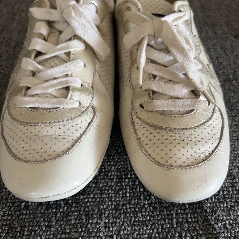 Gucci Gucci Fashion Leather Sneakers for Men 0079 Size US 5.5 / EU 38 - 6 Thumbnail