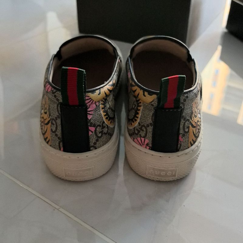 Gucci Gucci Women's Slip-On 'Bengal Tiger' Sneakers 0079 Size US 6.5 / EU 39-40 - 3 Thumbnail