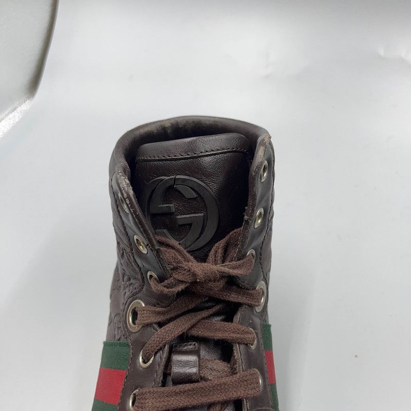 Gucci Gucci High-Top Colorful Lace-Up Sneakers for Men 0079 Size US 7.5 / EU 40-41 - 6 Thumbnail