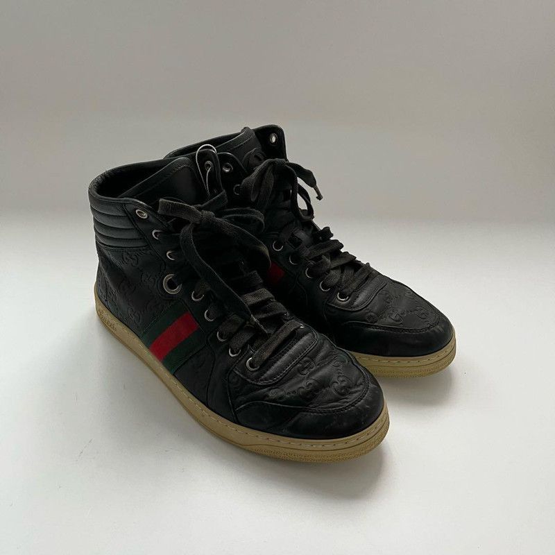 Gucci Gucci Color-Blocked High-Top Sneakers for Men 0079 Size US 7.5 / EU 40-41 - 6 Thumbnail