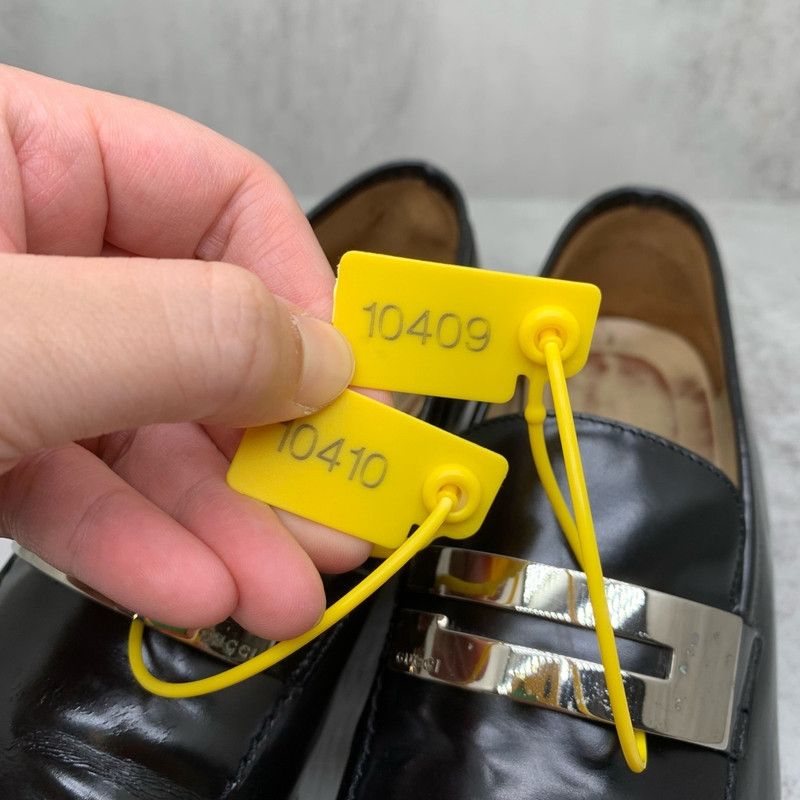 Gucci Gucci Black Loafers with Unique Detailing 0079 Size US 6.5 / EU 39-40 - 10 Thumbnail