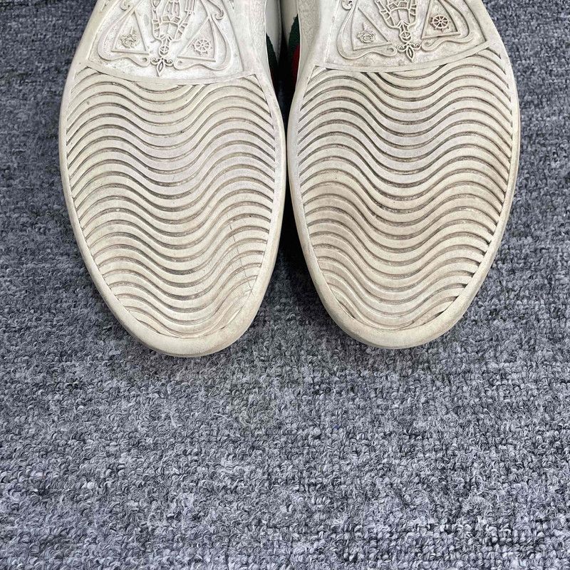 Gucci Gucci Ace Leather Low-Top Fashion Sneakers 0079 Size US 7.5 / EU 40-41 - 16 Thumbnail