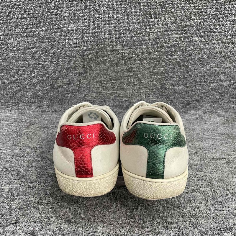 Gucci Gucci Ace Leather Low-Top Fashion Sneakers 0079 Size US 7.5 / EU 40-41 - 3 Thumbnail