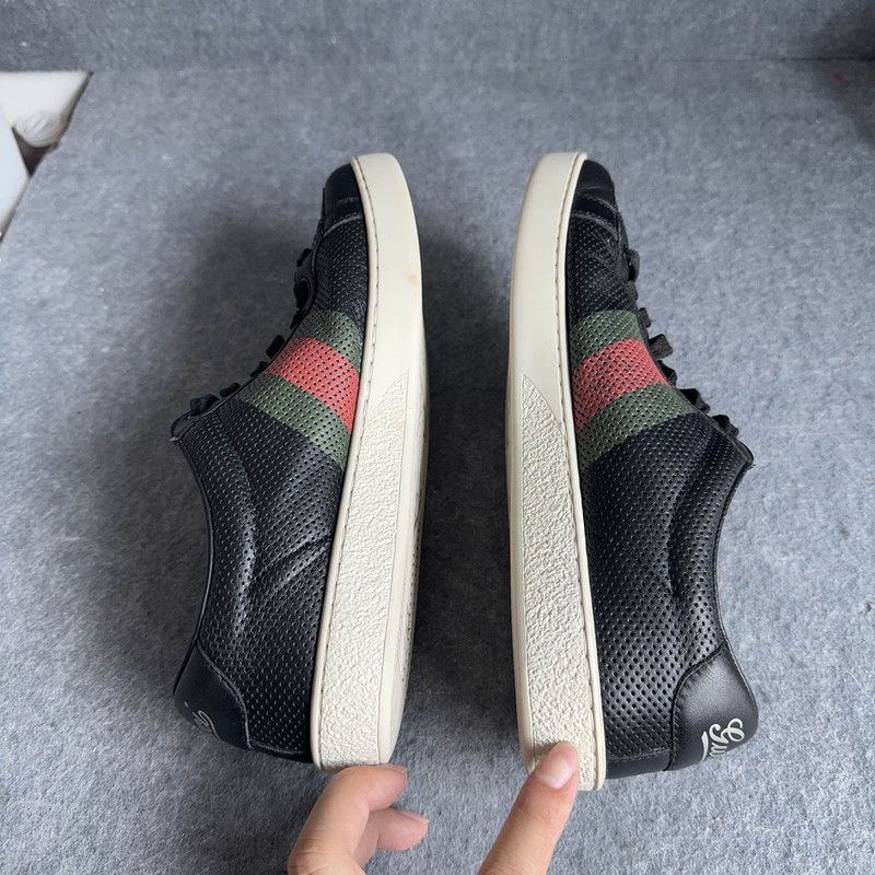 Gucci Gucci Ace Low-Top Fashion Sneakers for Men 0079 Size US 6.5 / EU 39-40 - 6 Thumbnail