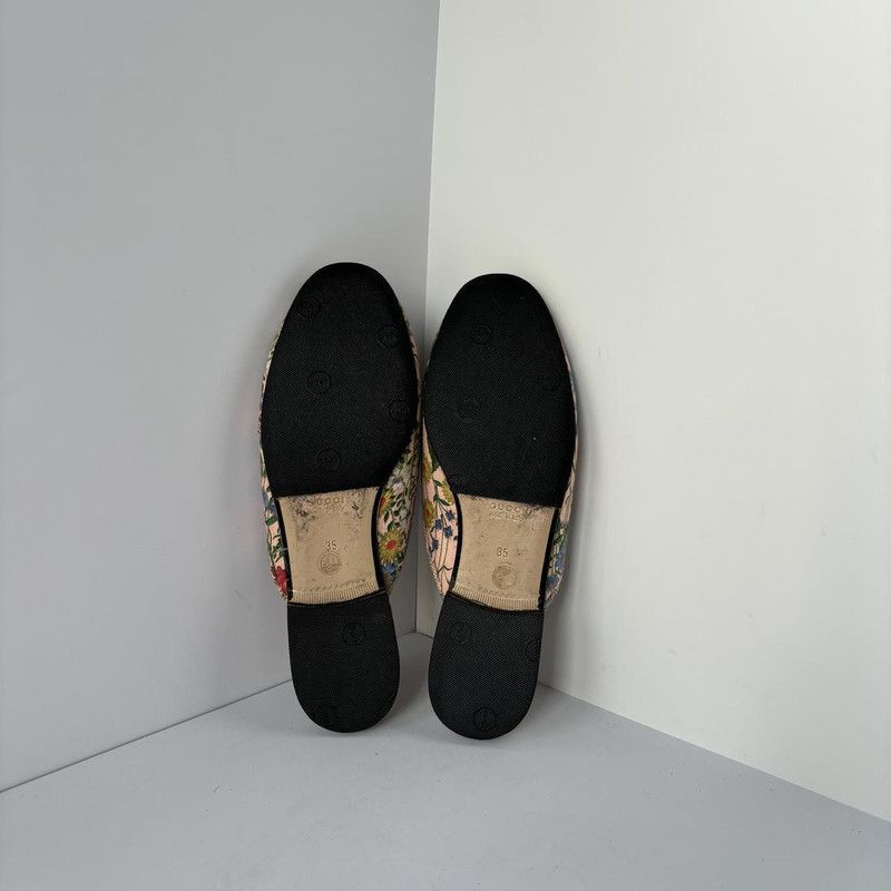 Gucci Gucci Valentine's Day Floral Mules 0079 Size US 5.5 / EU 38 - 4 Thumbnail