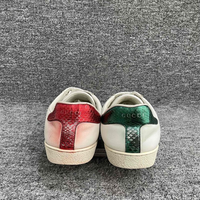 Gucci Gucci Ace Leather Casual Sneakers for Men 0079 Size US 9.5 / EU 42-43 - 3 Thumbnail