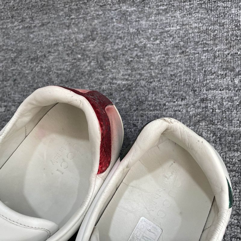 Gucci Gucci Ace Leather Casual Sneakers for Men 0079 Size US 9.5 / EU 42-43 - 7 Thumbnail