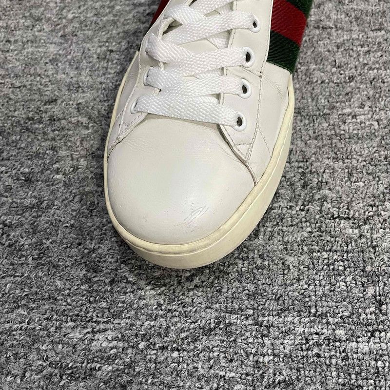 Gucci Gucci Ace Leather Low-Top Sneakers for Men 0079 Size US 8.5 / EU 41-42 - 9 Thumbnail