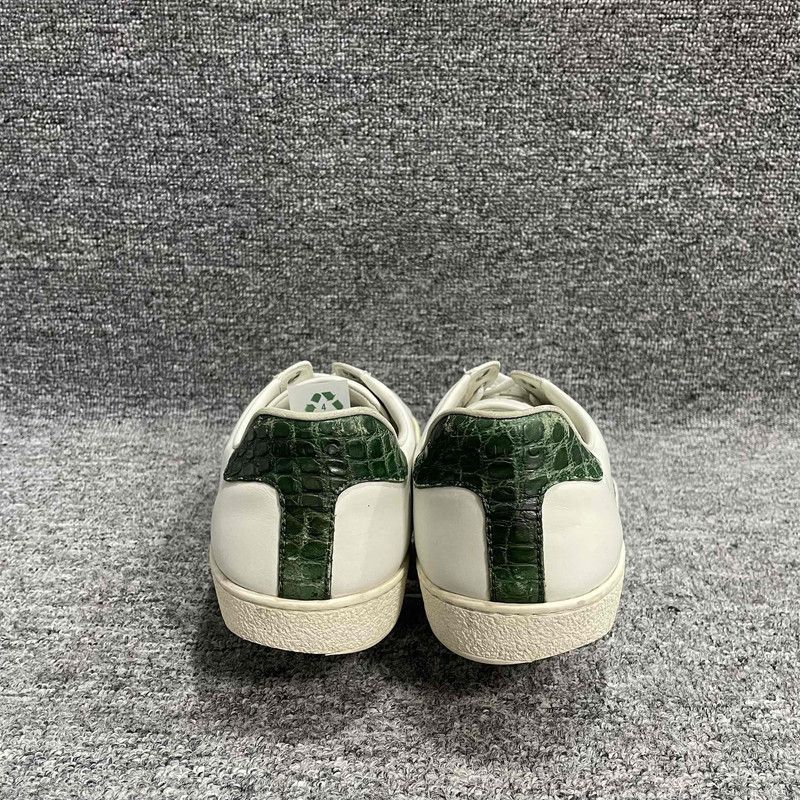 Gucci Gucci Ace Leather Low-Top Sneakers for Men 0079 Size US 8.5 / EU 41-42 - 3 Thumbnail