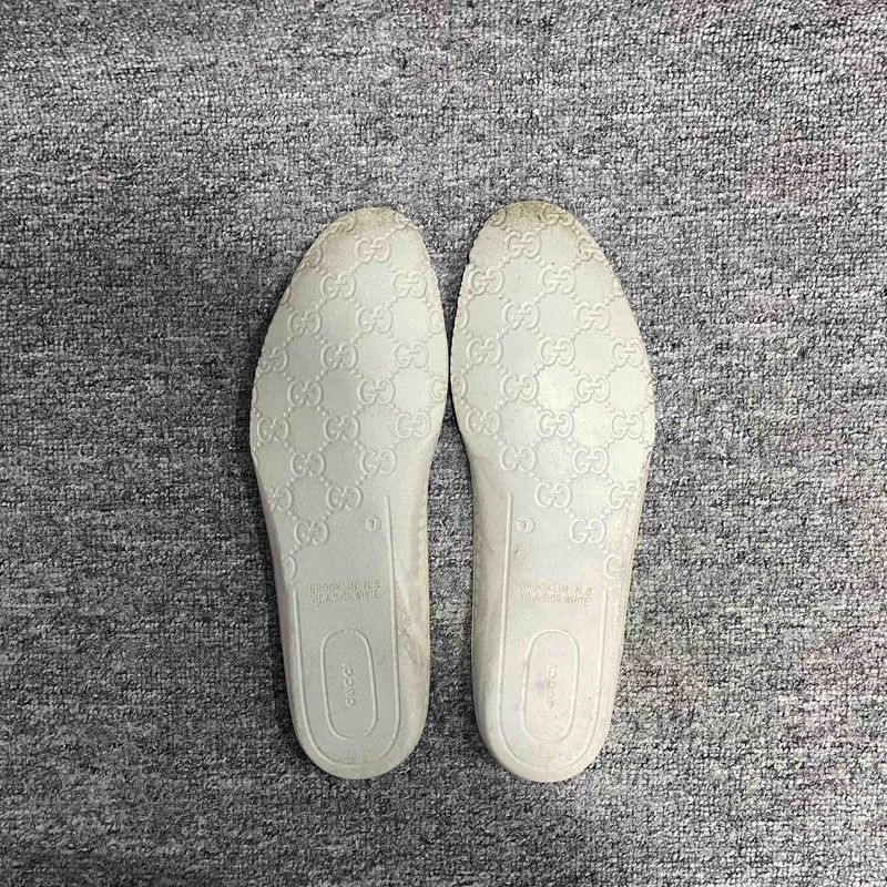 Gucci Gucci Ace Leather Low-Top Sneakers for Men 0079 Size US 8.5 / EU 41-42 - 15 Thumbnail