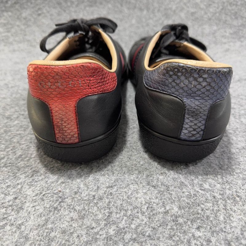 Gucci Gucci Ace Bee Print Fashion Sneakers for Men 0079 Size US 8.5 / EU 41-42 - 3 Thumbnail
