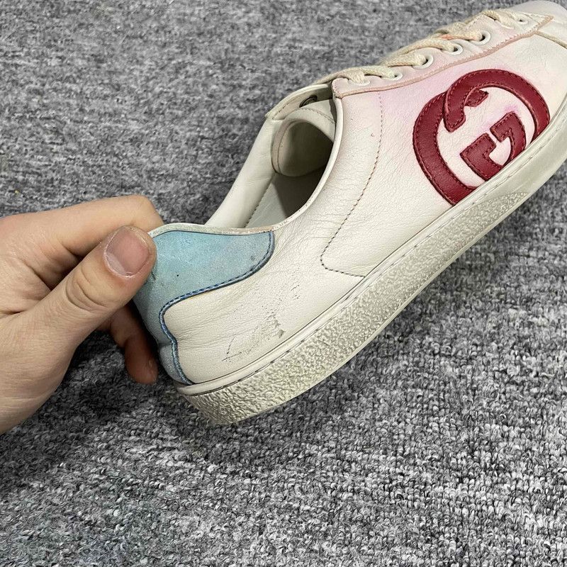 Gucci Gucci ACE Double G Sport Sneakers for Men 0079 Size US 8 / EU 41 - 8 Thumbnail