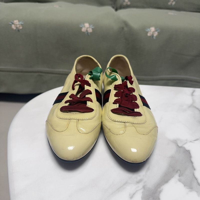 Gucci Gucci Casual Lace-Up Leather Shoes 0079 Size US 5.5 / EU 38 - 2 Thumbnail