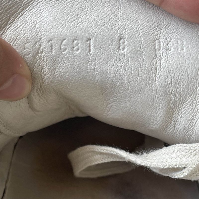 Gucci Gucci Leather Low-Top Fashion Sneakers for Men 0079 Size US 9.5 / EU 42-43 - 5 Thumbnail