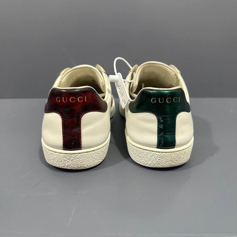 Gucci Gucci Ace Band Low-Top Sneakers for Men 0079 Size US 8.5 / EU 41-42 - 3 Thumbnail