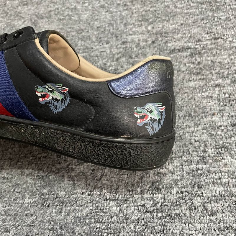 Gucci Gucci Ace Low-Top Fashion Sneakers for Men 0079 Size US 6.5 / EU 39-40 - 7 Thumbnail