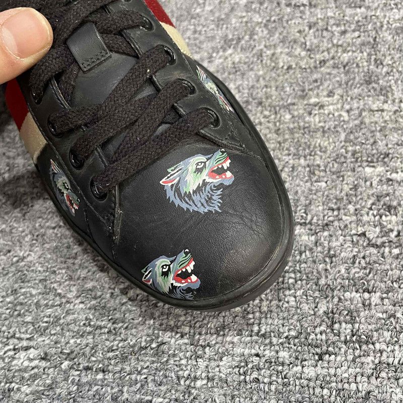 Gucci Gucci Ace Low-Top Fashion Sneakers for Men 0079 Size US 6.5 / EU 39-40 - 6 Thumbnail