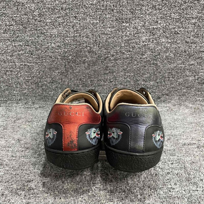 Gucci Gucci Ace Low-Top Fashion Sneakers for Men 0079 Size US 6.5 / EU 39-40 - 3 Thumbnail