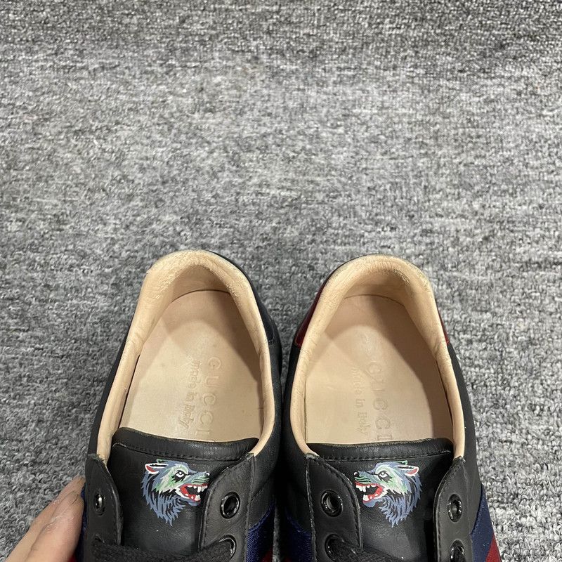Gucci Gucci Ace Low-Top Fashion Sneakers for Men 0079 Size US 6.5 / EU 39-40 - 10 Thumbnail