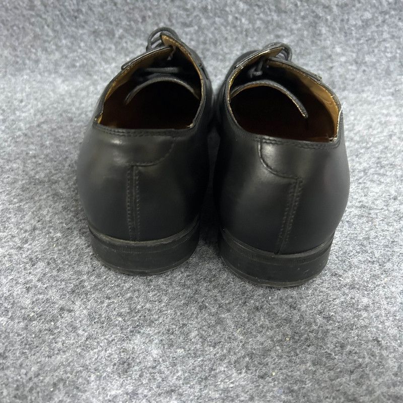 Gucci GUCCI Stylish Black Leather Dress Shoes for Men 0079 Size US 8 / EU 41 - 3 Thumbnail