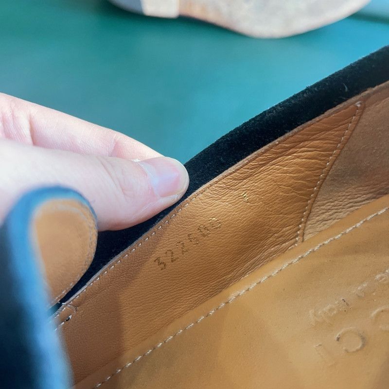 Gucci Gucci Suede Loafers in Deep Blue 0079 Size US 8 / EU 41 - 8 Thumbnail