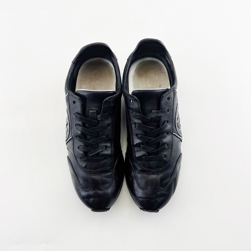 Gucci Gucci Classic Leather Printed Logo Fashion Sneakers 0079 Size US 6.5 / EU 39-40 - 2 Thumbnail