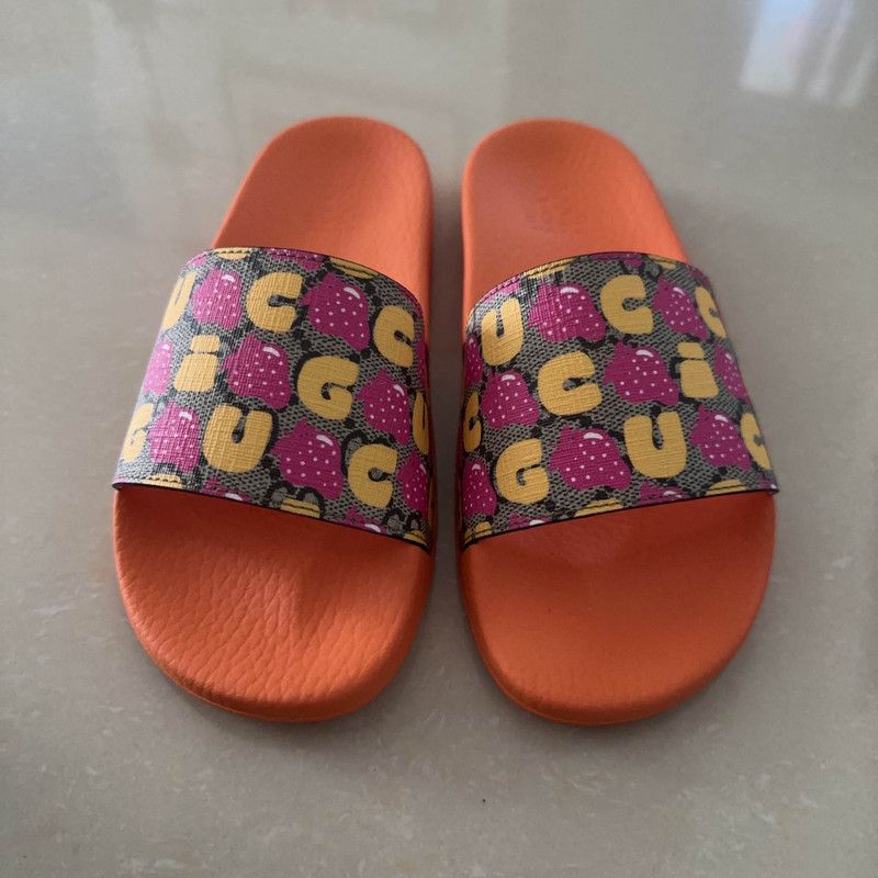 Gucci Gucci Colorful Slides for Casual Style 0079 Size US 5.5 / EU 38 - 2 Thumbnail
