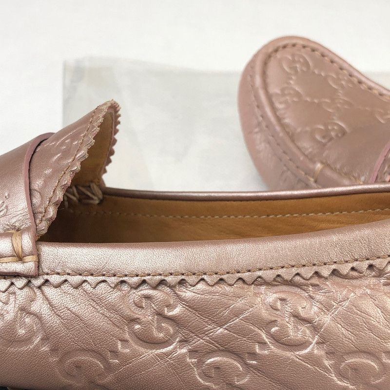 Gucci Gucci Leather Loafers in Soft Pink 0079 Size US 6.5 / EU 39-40 - 12 Thumbnail