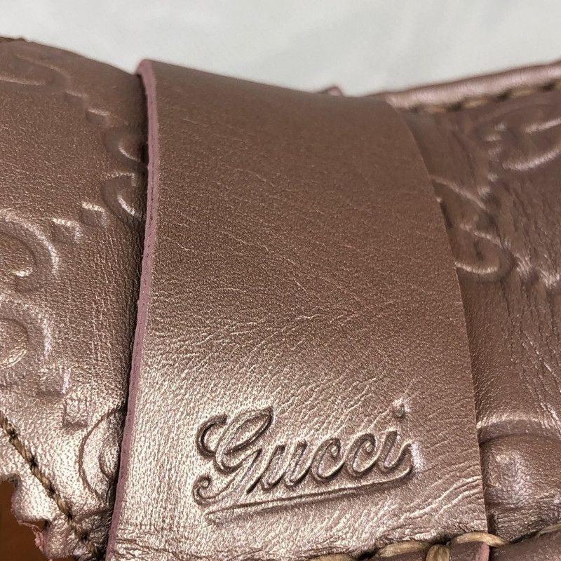 Gucci Gucci Leather Loafers in Soft Pink 0079 Size US 6.5 / EU 39-40 - 10 Thumbnail