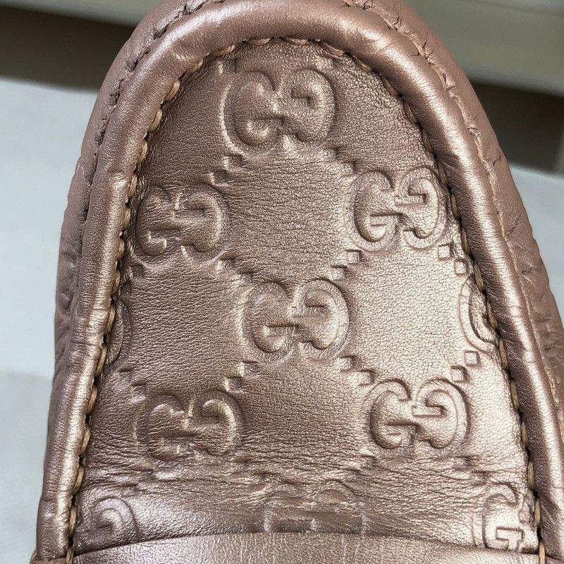Gucci Gucci Leather Loafers in Soft Pink 0079 Size US 6.5 / EU 39-40 - 16 Thumbnail