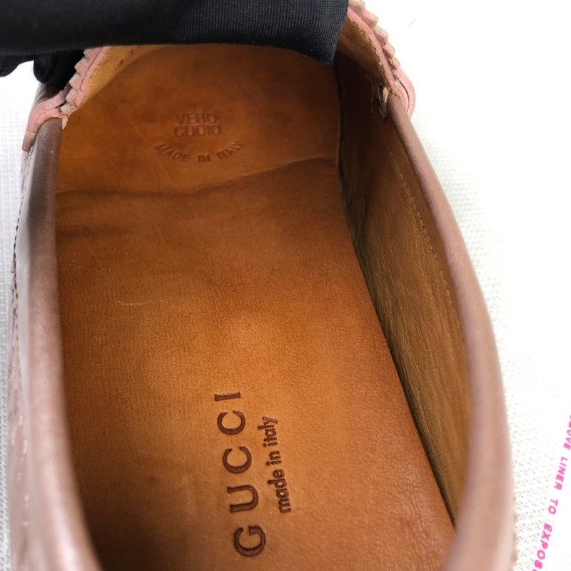 Gucci Gucci Leather Loafers in Soft Pink 0079 Size US 6.5 / EU 39-40 - 7 Thumbnail